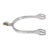 Equestro English Spurs With Horizontal Brass Rowel
