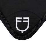 Equestro Fly Veil In Cotton With Central Logo #colour_black