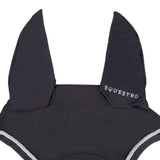 Equestro Fly Veil In Cotton With Central Logo #colour_grey