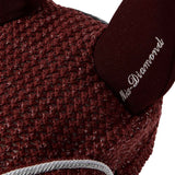 Equestro Cotton Fly Veil With Cordura Fabric And Glitter #colour_burgundy