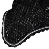 Equestro Cotton Fly Veil With Cordura Fabric And Glitter #colour_black