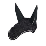 Equestro Cotton Fly Veil With Cordura Fabric And Glitter #colour_grey