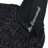 Equestro Cotton Fly Veil With Cordura Fabric And Glitter #colour_grey