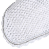 Equestro Cotton Fly Veil With Cordura Fabric And Glitter #colour_white