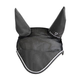 Equestro Cotton Fly Veil And Perforated Mesh Fabric #colour_grey