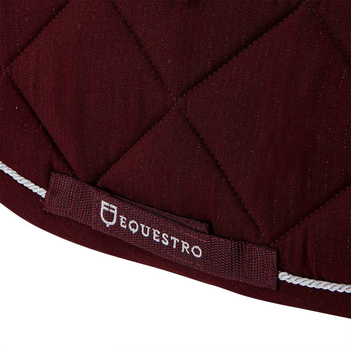 Equestro Pony Jumping Saddle Pad In Cotton With Trimmings