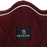 Equestro Pony Jumping Saddle Pad In Cotton With Trimmings