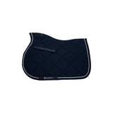 Equestro Pony Jumping Saddle Pad In Cotton With Trimmings