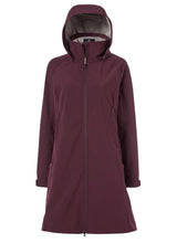 Mountain Horse Stella Softshell Parka #colour_burgundy