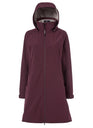 Mountain Horse Stella Softshell Parka #colour_burgundy