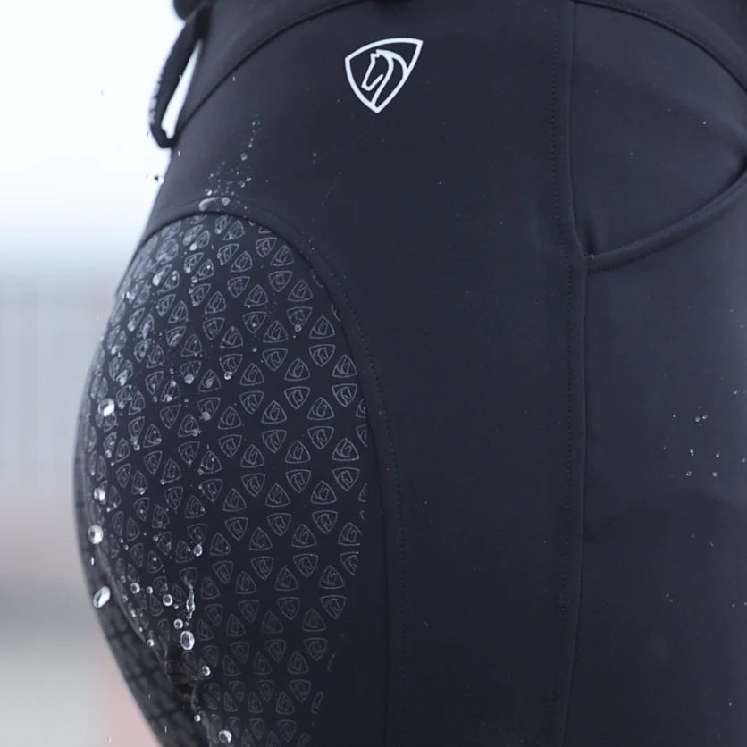 EQUIDRY Women's Waterproof Breeches #colour_black