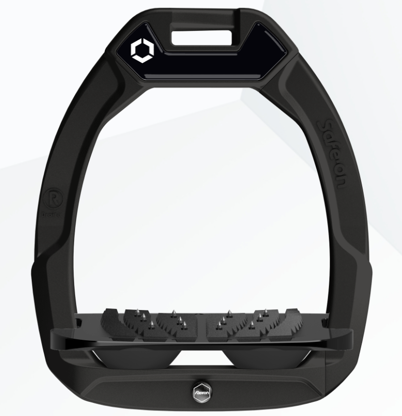 Étriers Flex-On Safe-On inclinés Ultra Grip - Noir/Noir/Noir