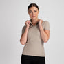 Mochara Short Sleeve Recycled Base Layer #colour_taupe