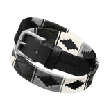 Pampeano Leather Polo Belt - Nieve
#colour_nieve