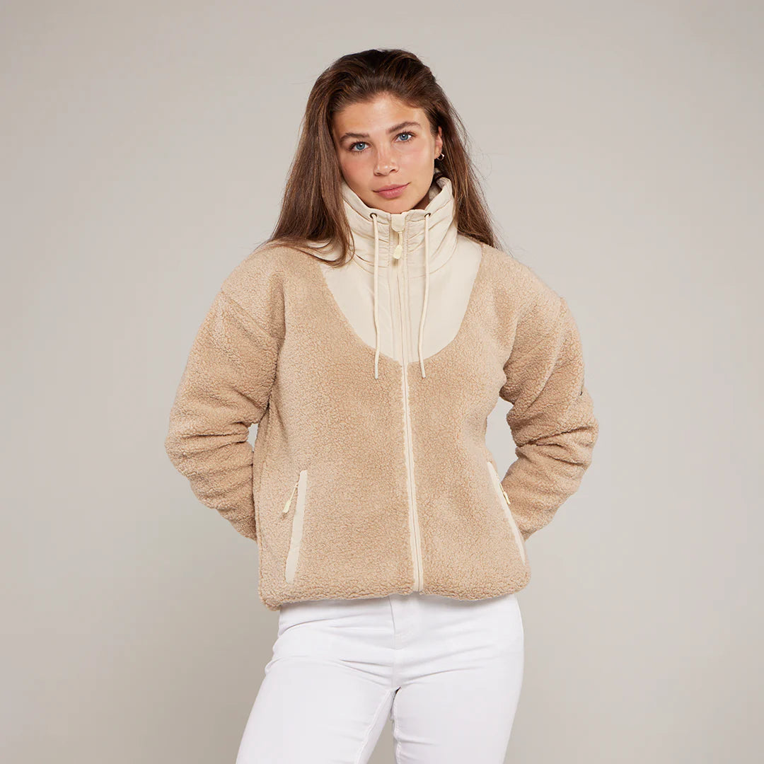 Toggi Spruce Shearling Jacket #colour_stone