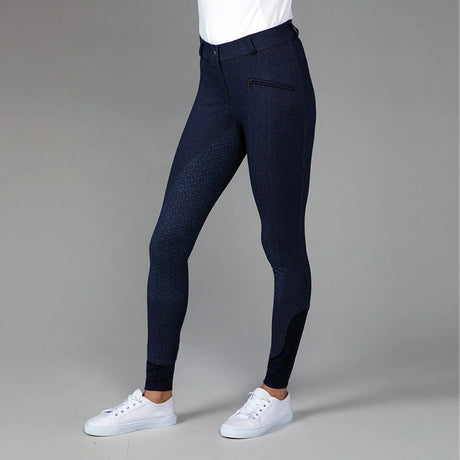Toggi Stable Master Denim Full Seat Breeches #colour_denim