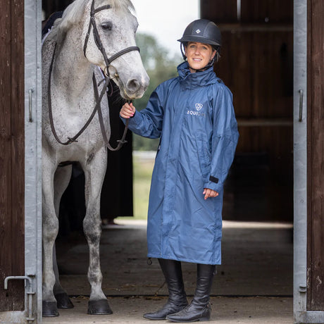 EQUIDRY Women's Mesh Lined Evolution #colour_steel-blue-charcoal