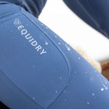 EQUIDRY Women's Water Repellent Leggings #colour_steel-blue-grey