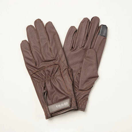 Toggi Stoneleigh Riding Gloves #colour_brown