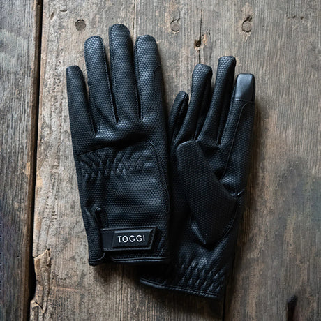 Toggi Stoneleigh Riding Gloves #colour_black