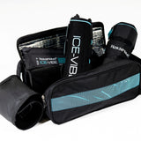 Horseware Ireland Ice-Vibe Leg Wraps #colour_black-aqua