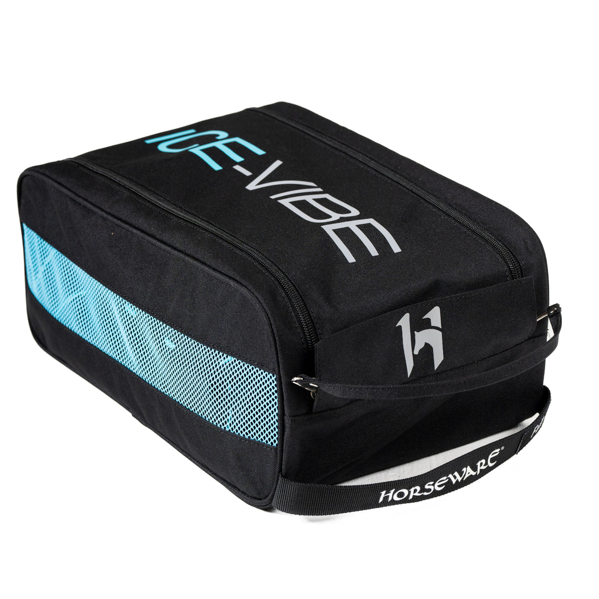 Horseware Ireland Ice-Vibe Leg Wraps #colour_black-aqua