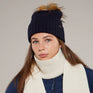 Toggi Thornton Knitted Bobble Hat #colour_midnight-blue