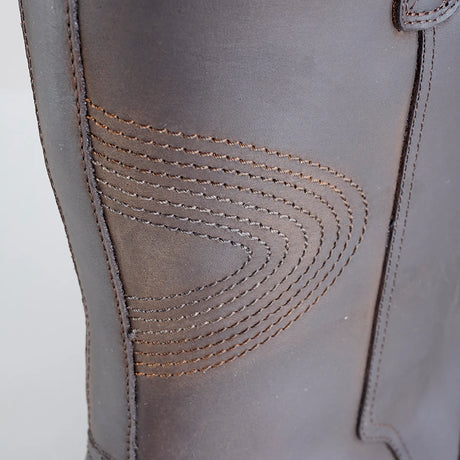 Toggi Hartpury Safety Boots #colour_chocolate