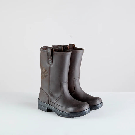 Toggi Hartpury Safety Boots #colour_chocolate