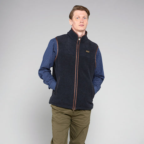 Toggi Tudor Men's Fleece Gilet #colour_midnight-navy