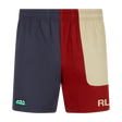 Ridgeline Unisex Backslider Shorts #colour_navy-multi