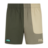 Ridgeline Unisex Backslider Shorts #colour_olive-multi