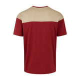 Ridgeline Unisex Backslider T Shirt #colour_rhubarb-multi