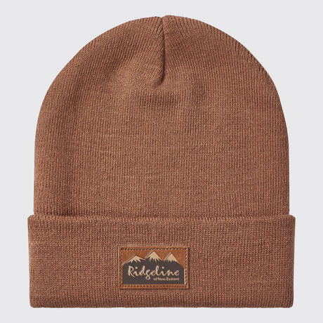 Heritage Fine Knit Beanie - Nutmeg