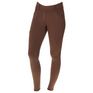 Covalliero Ladies Full Grip Riding Tights #colour_oak-brown