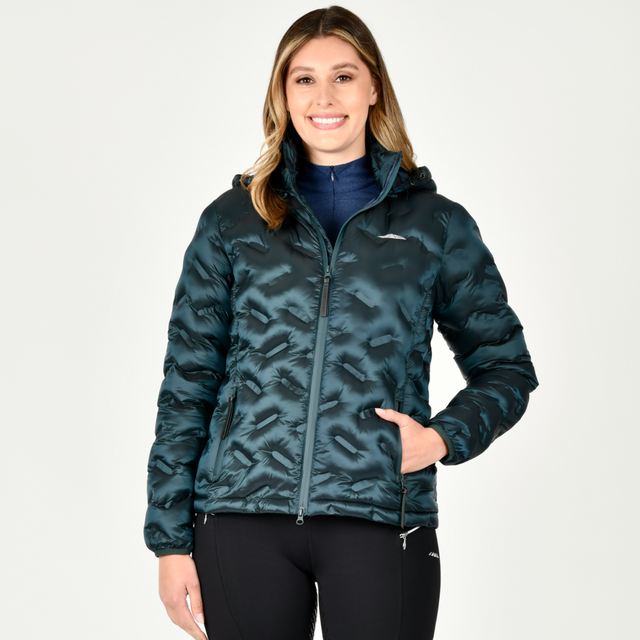 Weatherbeeta Georgia Ladies Puffer Jacket #colour_pine