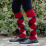 Equisential Original Sockies #colour_burgundy-beige