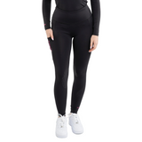 EQUIDRY Women's Water Repellent Leggings #colour_black-peacock-pink