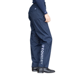EQUIDRY Women's Unlined Waterproof Trousers #colour_navy