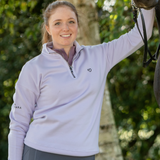 Mochara Half Zip Sweatshirt 
#colour_lilac