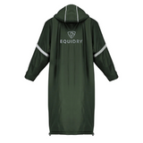 EQUIDRY Children's Thin Fleece Reflective Evolution #colour_black- forest-green