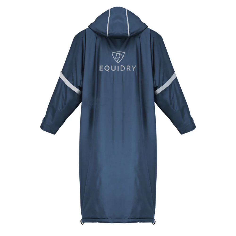 EQUIDRY Children's Thin Fleece Reflective Evolution #colour_steel-blue