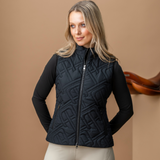 Alessandro Albanese Neve Monogram Quilted Gilet #colour_core-black