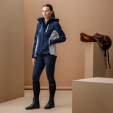 Alessandro Albanese Indra Waterproof Ripstop Jacket #colour_navy-bone