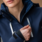 Alessandro Albanese Indra Waterproof Ripstop Jacket #colour_navy-bone