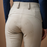 Alessandro Albanese Fina Full Seat Brushed Hybrid Breech #colour_core-beige