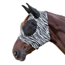 Waldhausen Puck Zebra Fly Mask #colour_black-white