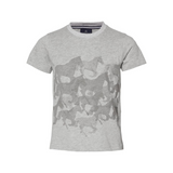 Mountain Horse Children's Running Horse Tee #colour_grey-melange