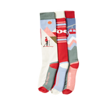 Toggi Retro Ski Socks 3 Pack #colour_mixed