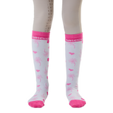 Horseware Ireland Children's Riding Socks #colour_pink